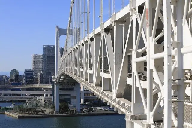 彩虹大橋的構造（側面）