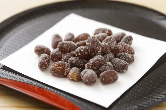 以紅豆為食材的甘納豆，被暱稱為「萬人愛」