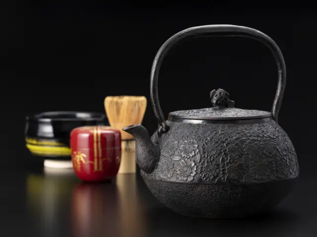 One of the traditional Japanese handmade craft, Nanbutekki ironware from Iwate Prefecture.