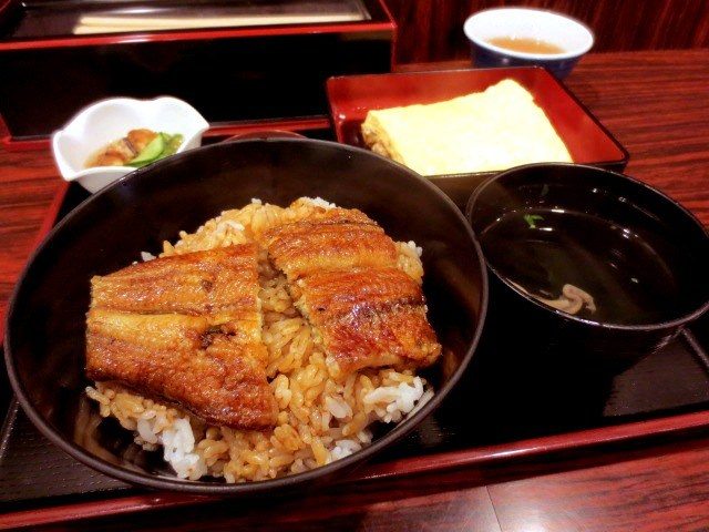 Unashi teishoku(set menu) 1970yen