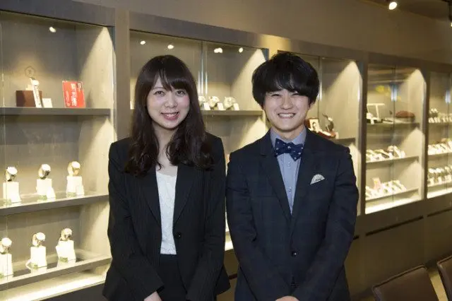 店員們十分親切的接待