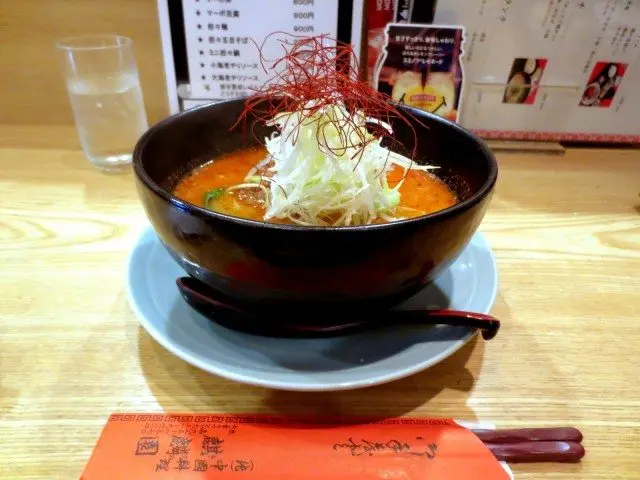 日本第一的激辛「担仔麵」（辣味程度2）