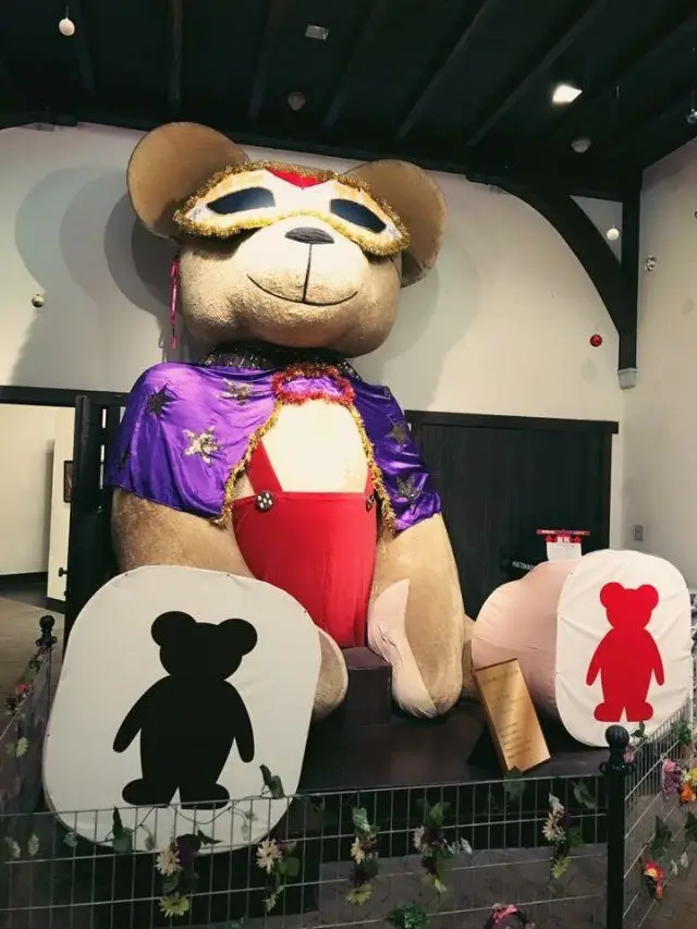 豪斯登堡有名的“泰迪熊”