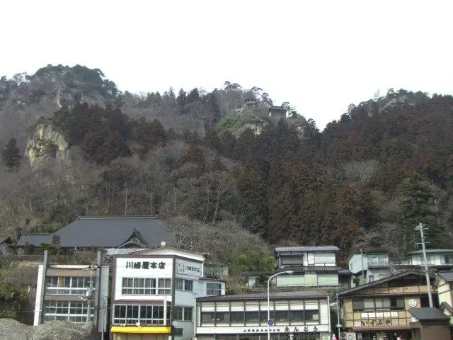 山寺 遠景