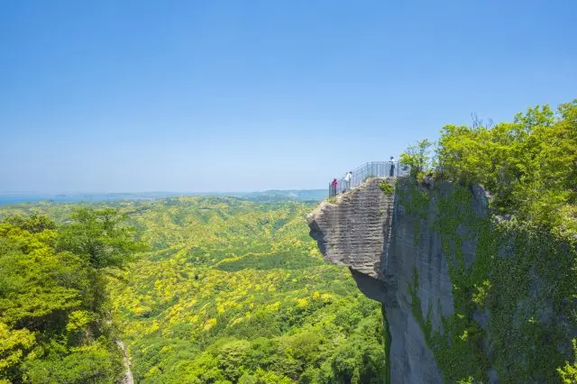千葉縣 鋸山「地獄觀景台」