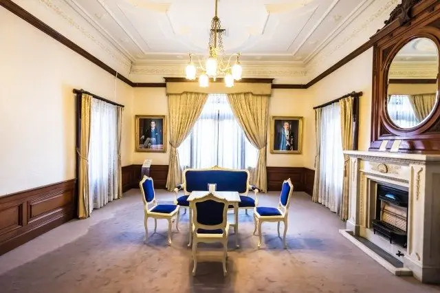 昭和天皇下榻時的房間