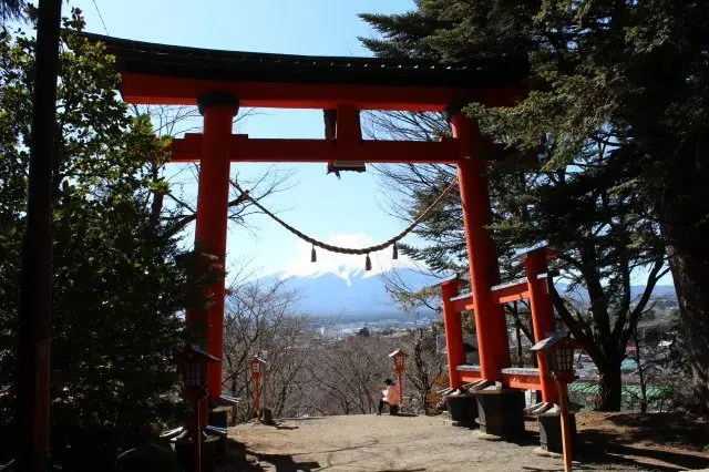 Fuji Sengen Shrine - Torii Gate