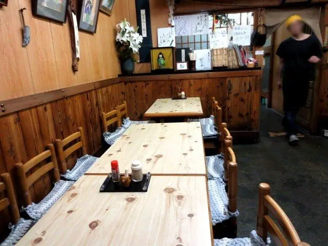 和風感覺的店內