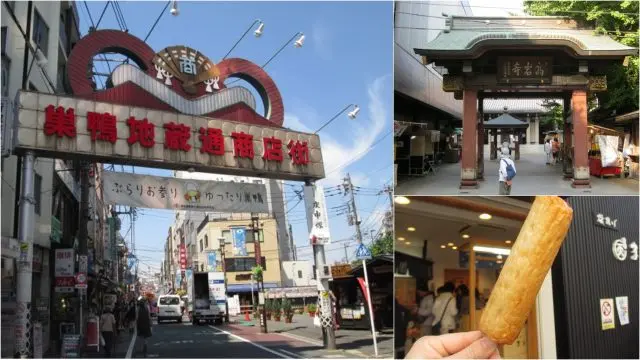 商店街上有家族、年長者等，十分熱鬧