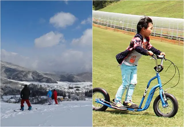 不管冬夏都能玩耍的滑雪場