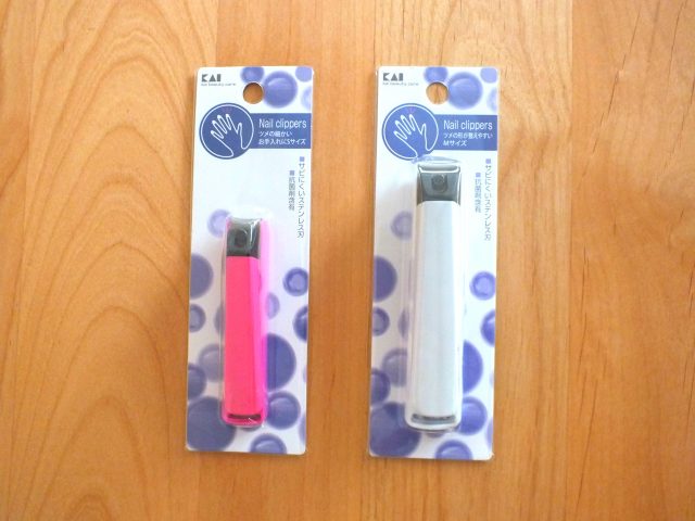 日本製指甲剪（左）S size、（右）M size