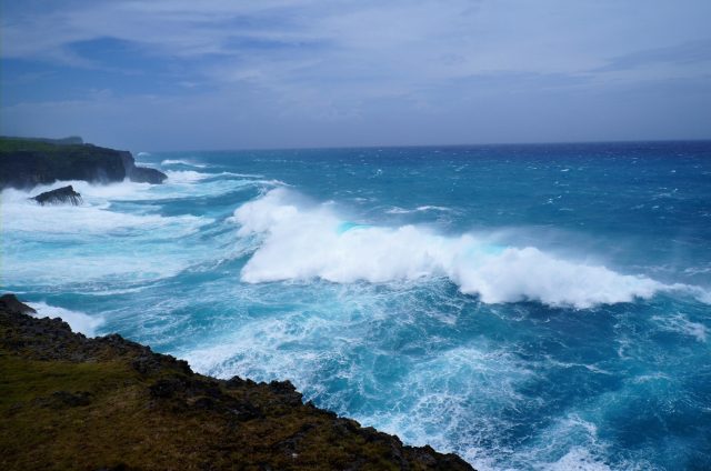 颱風 沖繩縣宮古島 MUIGA斷崖