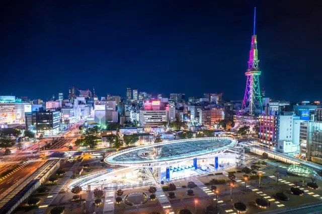 愛知美麗的夜景