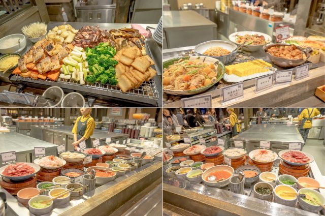 La Vista Hakodate Bay Hotel的奢華早餐