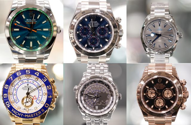 日本集結了世界各地的高級名錶