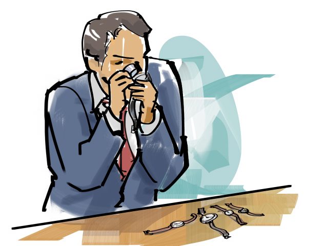 擁有高鑑定技術的員工來辨別真假