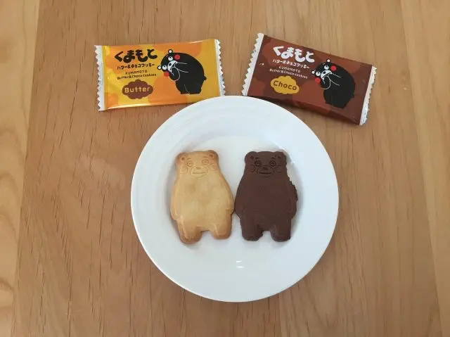 熊本熊造型的可愛餅乾