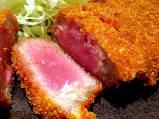 Having a Filling Lunch at Kyoto Katsugyu, a Restaurant Specializing in Beef Cutlets!