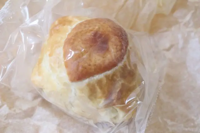 蘋果派密封在袋子中