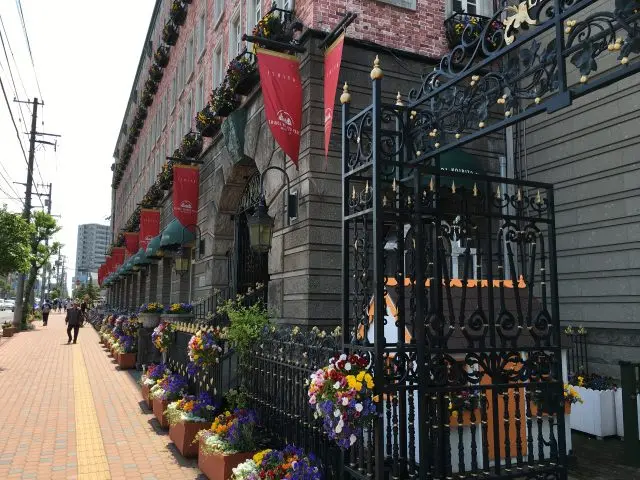 This stone building is the landmark