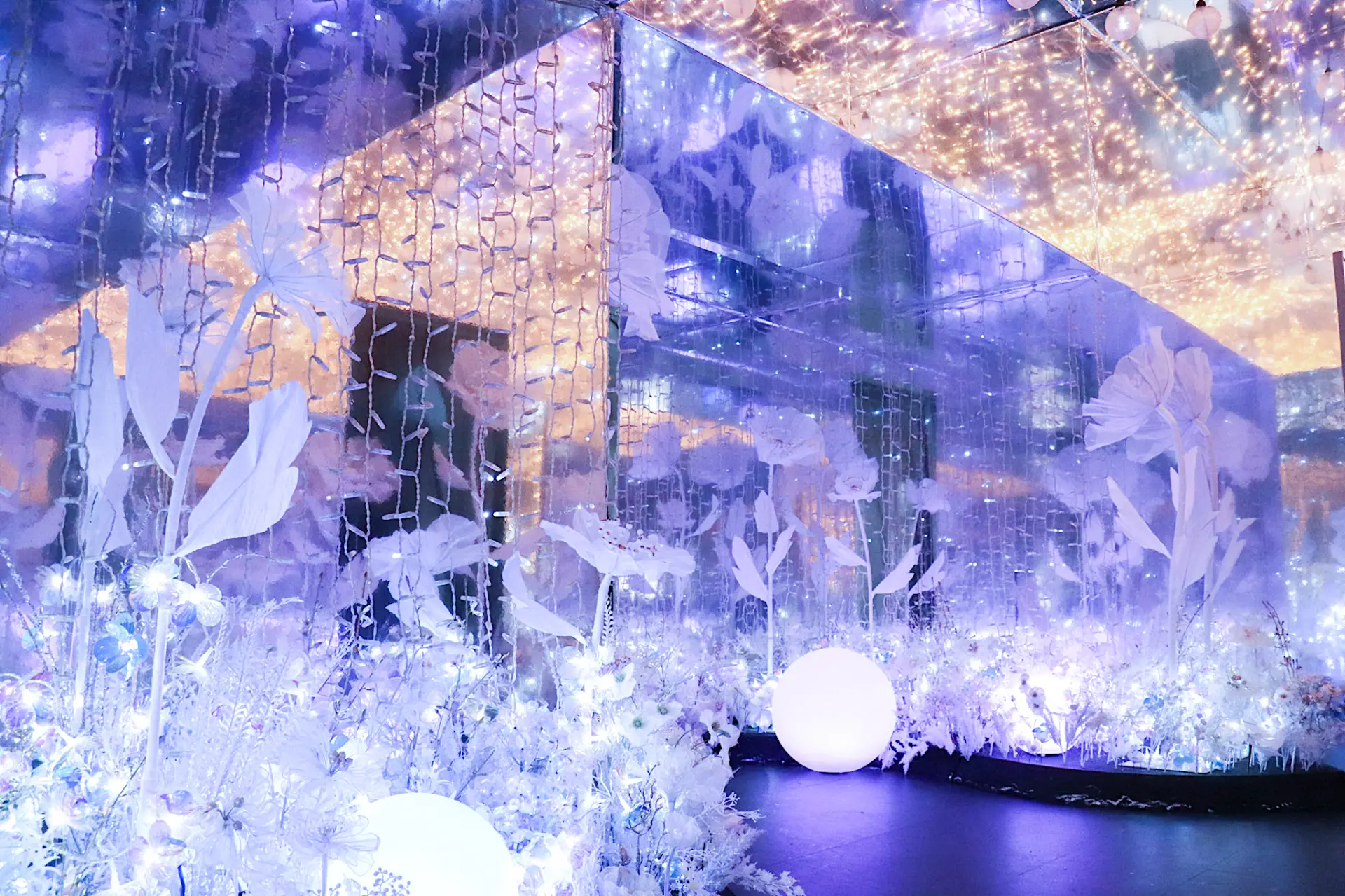 光とふわっといい香りに包まれる贅沢な空間