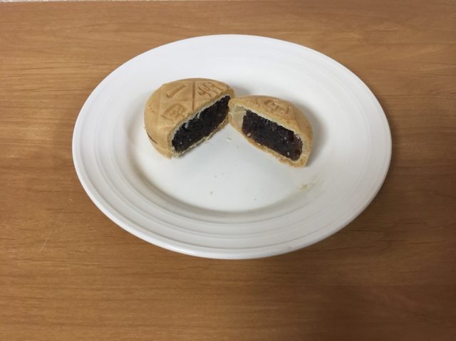 山梨・清月的和菓子「甲州一兩最中餅」