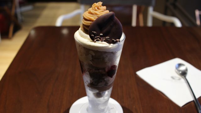 「Pierre Marcolini銀座本店」季節聖代與限定咖哩