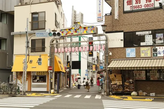 砂町銀座商店街入口