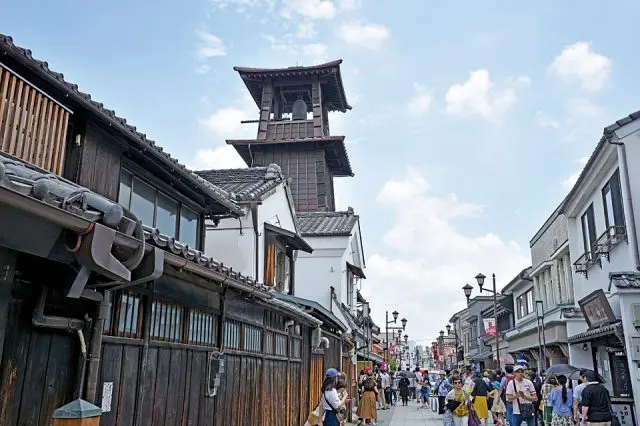 Koedo Kawagoe’s streets are lined with old warehouse buildings