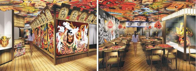 展示青森睡魔祭的東京居酒屋「青森睡魔世界新橋店」開幕了