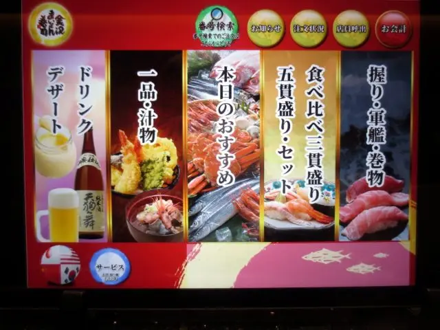 The tablet computer screen