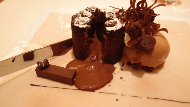 熔岩巧克力蛋糕（1,890日圓）