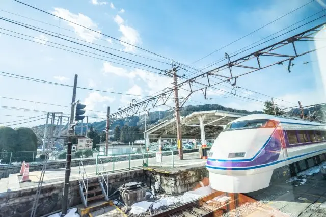 從車窗望去的景色