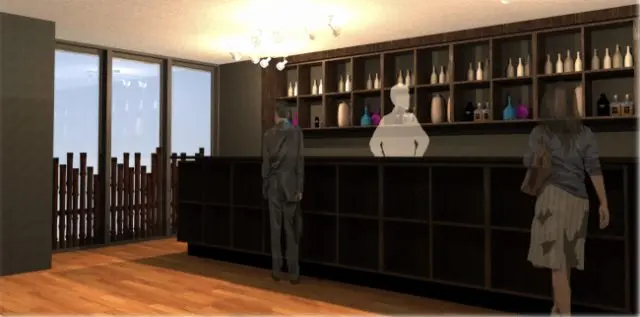 用一個錢幣就可以買到酒♪