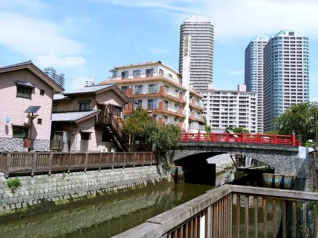 Tsukuda Park, one of the area’s photo spots