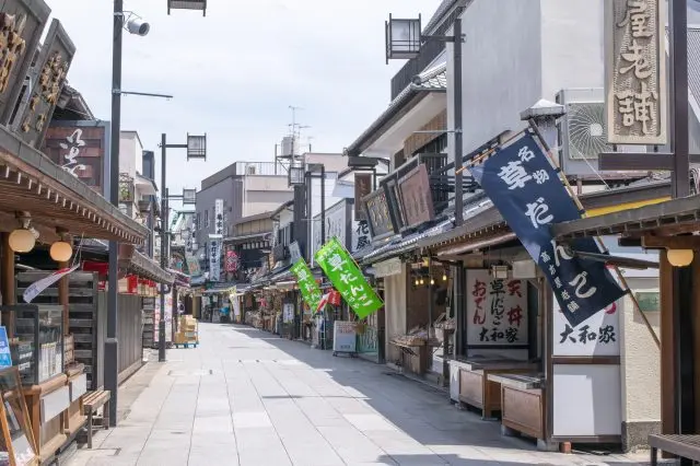 東京の下町情緒溢れる柴又