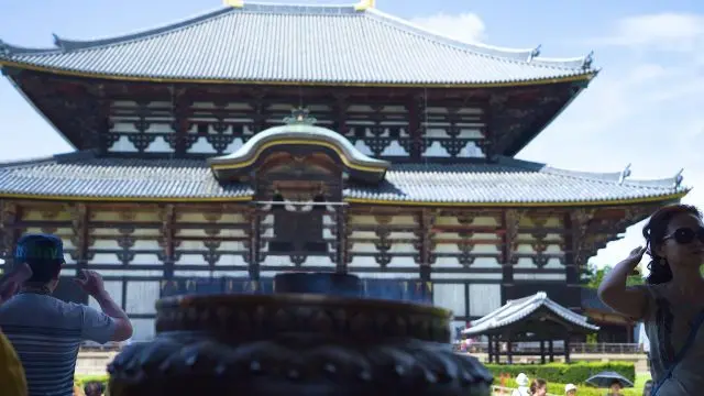 充满震撼力的东大寺大佛殿