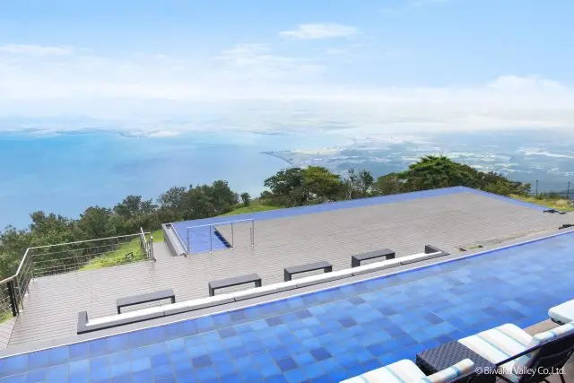 「Grand Terrace」は、びわ湖テラスのシンボル的空間。