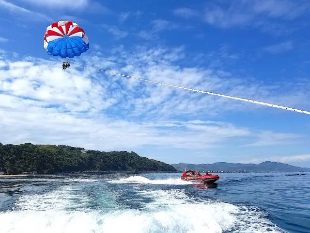 施設は海辺にあり、準備が出来次第、即体験がスタートできるのも嬉しいですね。
