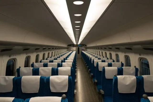 東海道新幹線一般車輛的座位