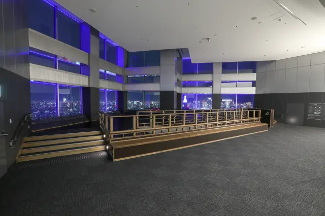 Take in panoramic views of Tokyo from 202 meters above ground