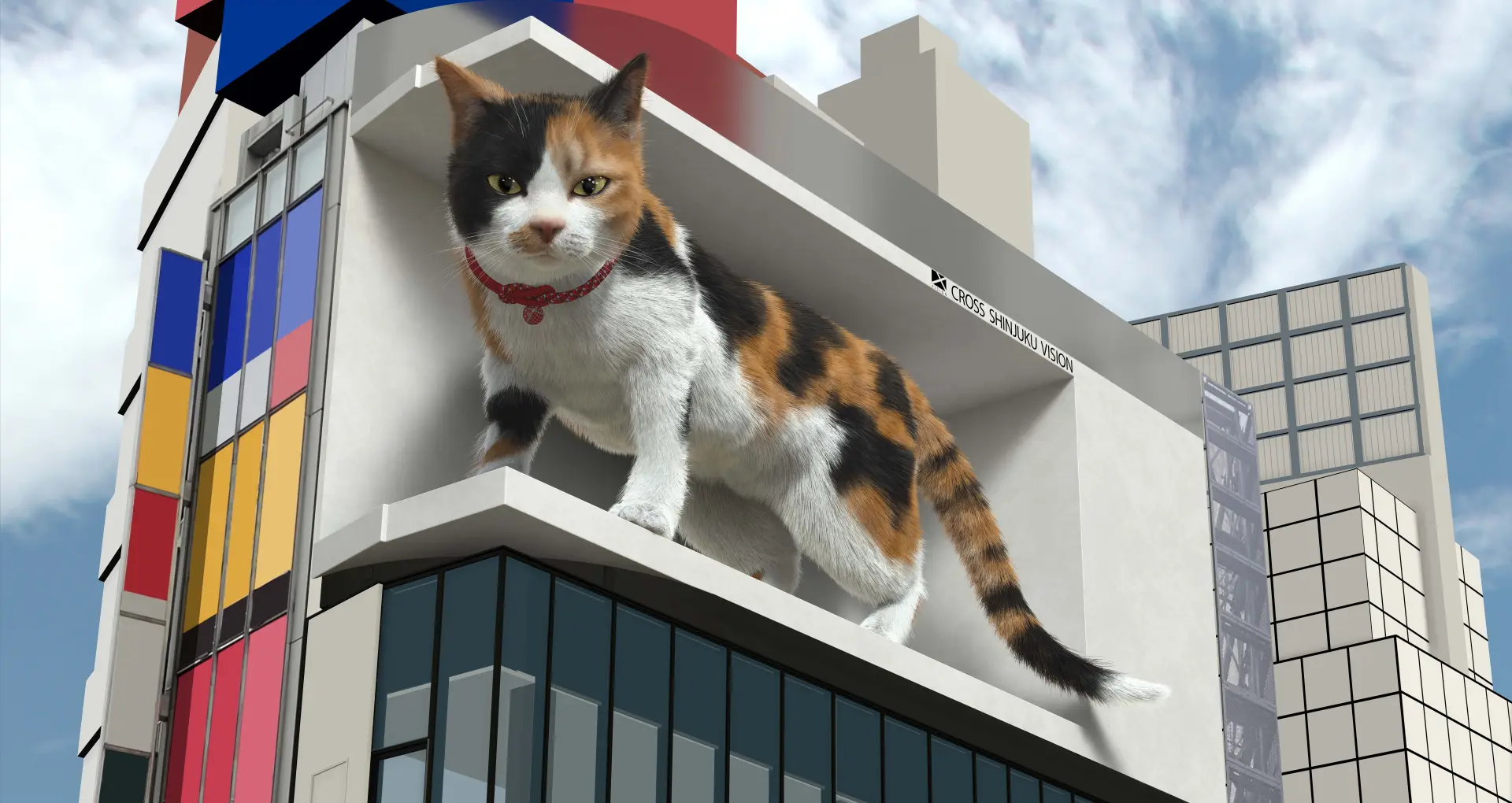 3D映像で魅せる新宿の新たなランドマーク