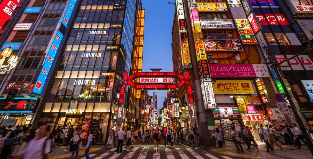 One of Tokyo’s top nightlife districts, also known as “the city that never sleeps”