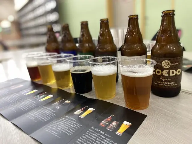 There are many kinds of Coedo Beer with unique taste