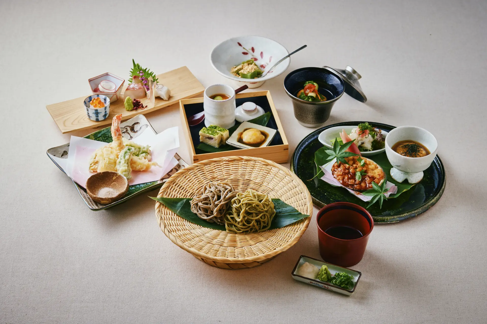 融入淡路島時令食材的道地蕎麥割烹