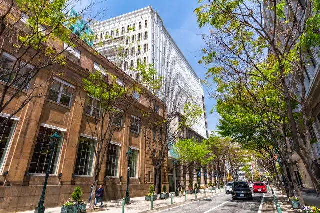 西洋風のおしゃれな近代建築が立ち並ぶ神戸旧居留地