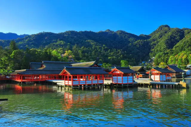 嚴島神社の美しい景観