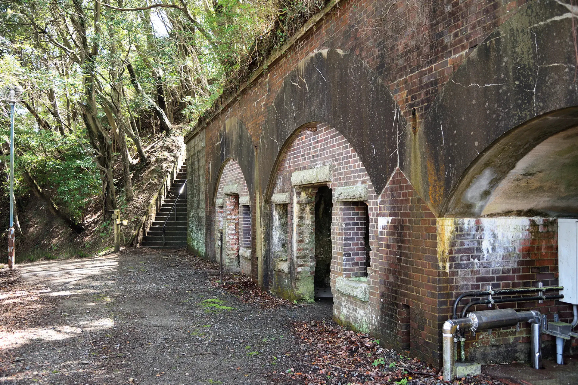 当時日本最大規模の砲台施設