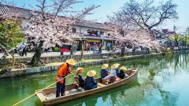 仓敷美观地区是日本怀旧老街的代表景点。