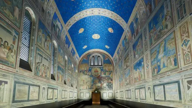 美术馆内的西斯汀礼拜堂
